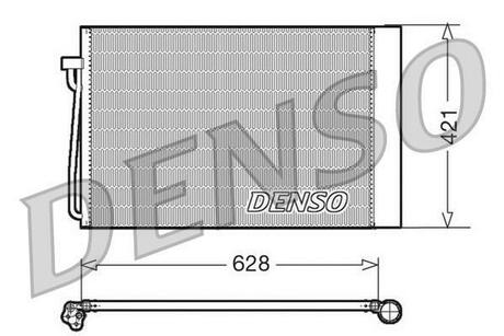 DCN05018 DENSO Радіатор кондиціонера