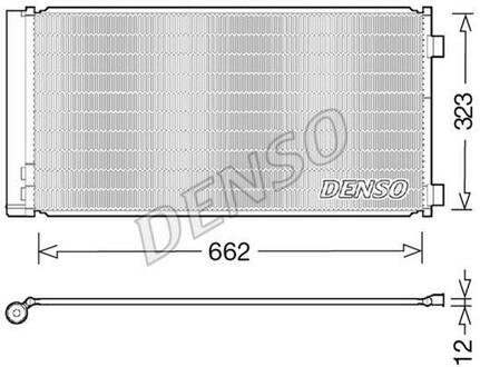 DCN05103 DENSO Конденсатор, кондиционер