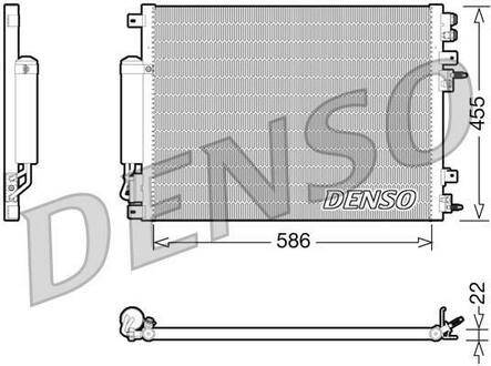 DCN06001 DENSO Радіатор кондиціонера