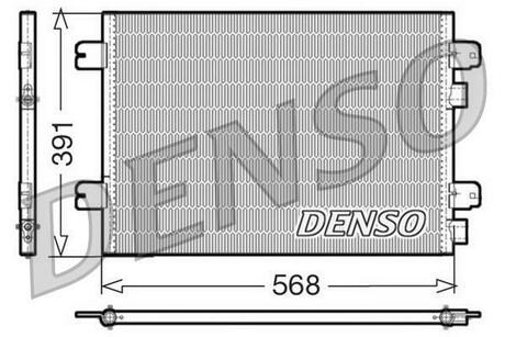 DCN23011 DENSO Радіатор кондиціонера