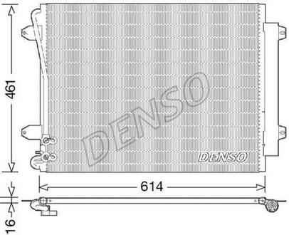 DCN32011 DENSO Радіатор кондиціонера