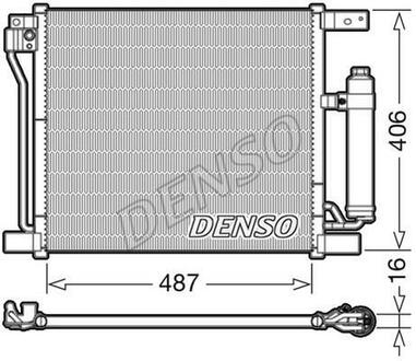 DCN46021 DENSO Радіатор кондиціонера Denso DCN46021