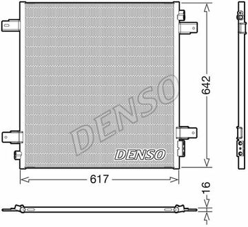 DCN46027 DENSO Радіатор кондиціонера