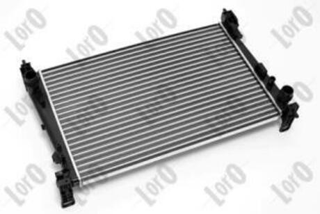 016-017-0067 DEPO Радіатор охолодження двигуна Fiat Doblo 1.3D/1.4 10- (388x620x16)