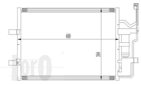 030-016-0010 DEPO Радіатор кондиціонера MAZDA 3(BK)/5(CR) 1.8 i 16V 03-