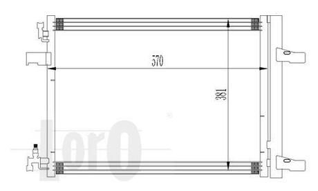 037-016-0032 DEPO Конденсатор, кондиционер