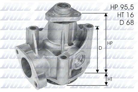 L135 DOLZ Водяной насос