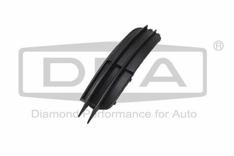88071821202 DPA Решетка противотуманной фары левой без полоски (черная) Audi A6 (10-15) ()