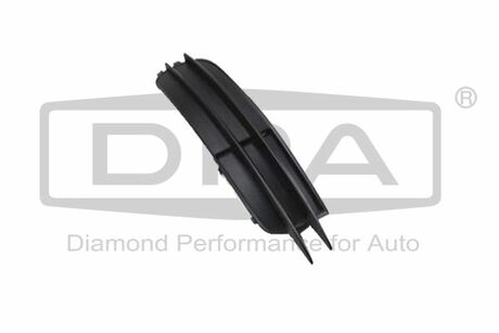 88071821302 DPA Решетка противотуманной фары правой без полоски (черная) Audi A6 (10-15) ()