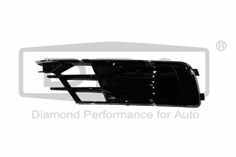 88071841202 DPA Решетка протифотуманной фары правая (черная) Audi A6 (11-) ()