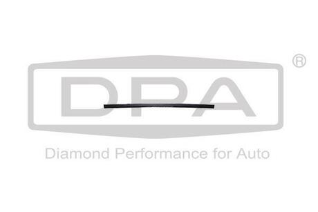 88530035102 DPA Молдинг двери передней правой с хромированной полосой VW Golf (97-05,99-06),Bora (98-05) ()