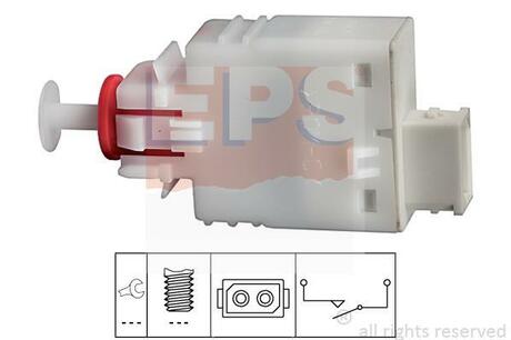 1.810.110 EPS Выключатель, привод сцепления (Tempomat)