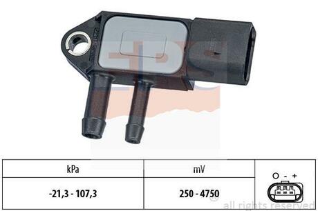 1.993.265 EPS Датчик тиску каталізатора VAG Caddy/T5 10- (сажового фільтру)