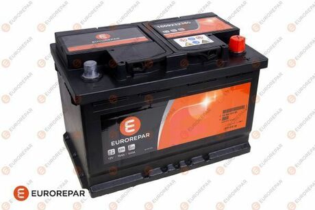 1609232380 EUROREPAR Акумуляторна батарея 70Ah 12V R+ EN640A (278x175x190)