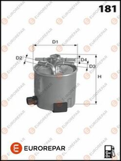 1643629480 EUROREPAR E:DIESEL FILTER