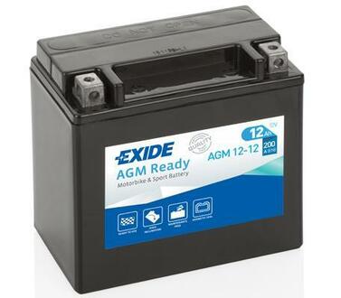 AGM12-12 EXIDE Стартерная аккумуляторная батарея; Стартерная аккумуляторная батарея
