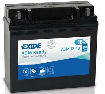 AGM12-18 EXIDE Стартерная аккумуляторная батарея; Стартерная аккумуляторная батарея
