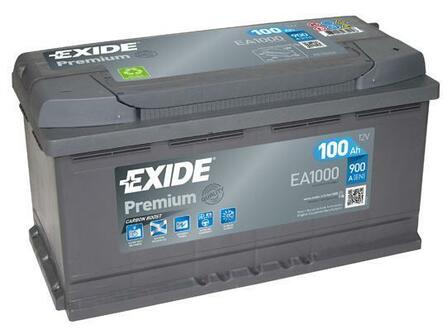 EA1000 EXIDE Стартерная аккумуляторная батарея; Стартерная аккумуляторная батарея