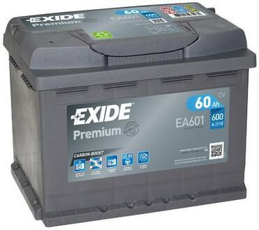 EA601 EXIDE Автомобільний акумулятор EXIDE 6СТ-60 Аз Premium