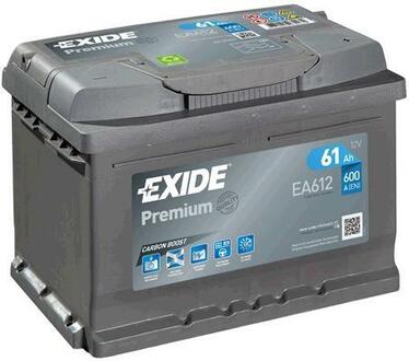 EA612 EXIDE Стартерная аккумуляторная батарея; Стартерная аккумуляторная батарея