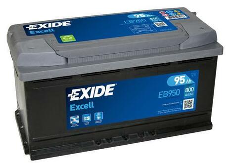 EB950 EXIDE Стартерная аккумуляторная батарея; Стартерная аккумуляторная батарея