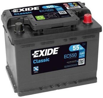EC550 EXIDE Стартерная аккумуляторная батарея; Стартерная аккумуляторная батарея