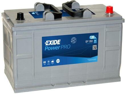 EF1202 EXIDE Стартерная аккумуляторная батарея; Стартерная аккумуляторная батарея