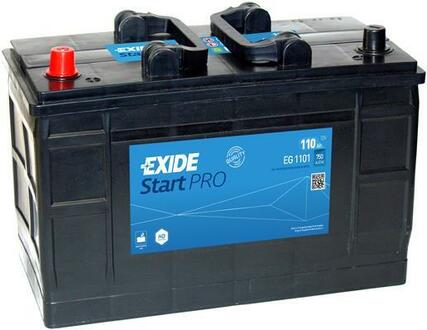EG1101 EXIDE Стартерная аккумуляторная батарея; Стартерная аккумуляторная батарея