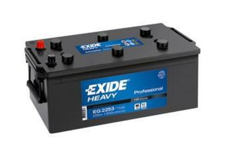 EG2253 EXIDE Акумулятор  225Ah-12v Exide Start PRO (518х279х240),полярність зворотна (3),EN1200