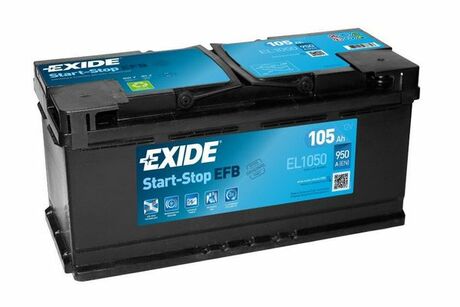 EL1050 EXIDE Стартерная аккумуляторная батарея
