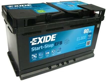 EL954 EXIDE Акумулятор   95Ah-12v Exide EFB (306х173х222),R,EN800 Азія