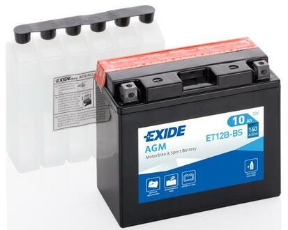 ET12B-BS EXIDE Стартерная аккумуляторная батарея; Стартерная аккумуляторная батарея