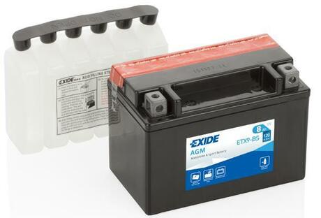 ETX9-BS EXIDE Стартерная аккумуляторная батарея; Стартерная аккумуляторная батарея