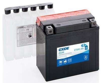 ETX9C-BS EXIDE Стартерная аккумуляторная батарея; Стартерная аккумуляторная батарея