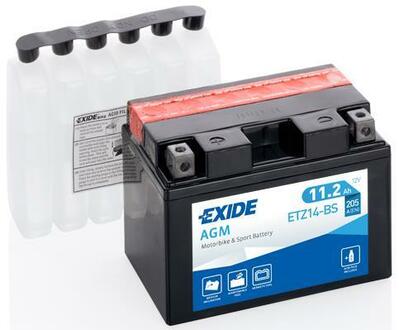 ETZ14-BS EXIDE Стартерная аккумуляторная батарея; Стартерная аккумуляторная батарея