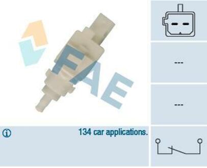 24411 FAE Выключатель фонаря сигнала торможения; Выключатель, привод сцепления (Tempomat); Выключатель, привод сцепления (управление двигателем)