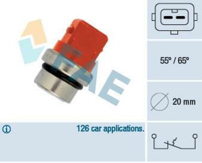 35320 FAE термовыключатель, сигнальная лампа охлаждающей жидкости