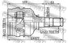 0111-ZZE120 FEBEST ШРУС (фото 2)