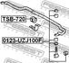 0123-UZJ100F FEBEST Тяга / Стійка стабілізатора (фото 2)