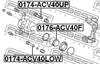 0174-ACV40LOW FEBEST Направляющий болт, корпус скобы тормоза (фото 2)