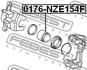 0176-NZE154F FEBEST Елементи гальмівного супорта (фото 2)