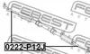 0222-P12J FEBEST Рульова тяга (фото 2)