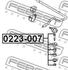 0223-007 FEBEST Тяга / Стійка стабілізатора (фото 2)