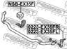 0223-EX35FR FEBEST Тяга / Стійка стабілізатора (фото 2)