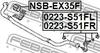 0223-S51FL FEBEST Тяга / Стійка стабілізатора (фото 2)