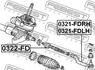 0321-FDLH FEBEST Рульовий наконечник (фото 2)