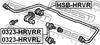 0323-HRVRR FEBEST Тяга / Стійка стабілізатора (фото 2)