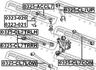 0325-ACCL7 FEBEST Рычаг независимой подвески колеса, подвеска колеса (фото 2)