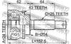 0410-033A43 FEBEST ШРУС зовнішній MITSUBISHI GALANT VI (вир-во FEBEST) (фото 2)