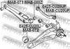 0425-CU20L FEBEST Рычаг независимой подвески колеса, подвеска колеса (фото 2)
